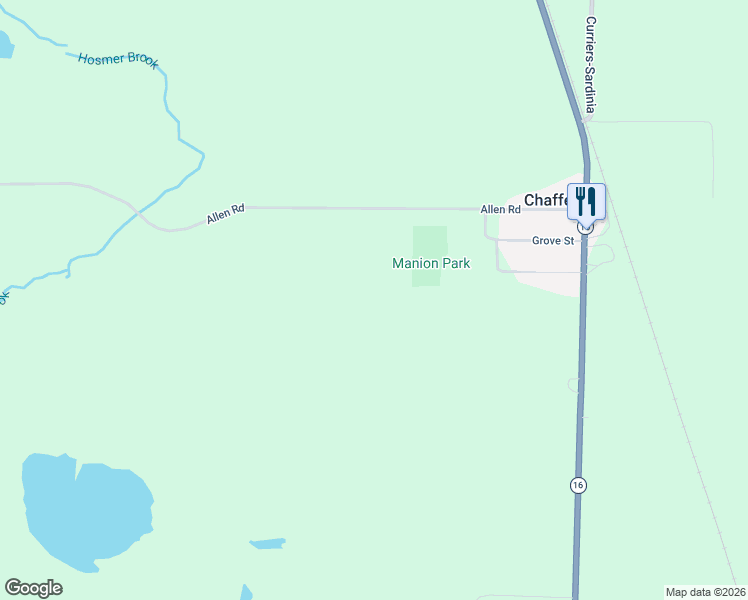 map of restaurants, bars, coffee shops, grocery stores, and more near in Chaffee