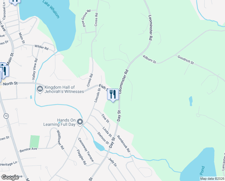 map of restaurants, bars, coffee shops, grocery stores, and more near 40 Fish Street in Lunenburg