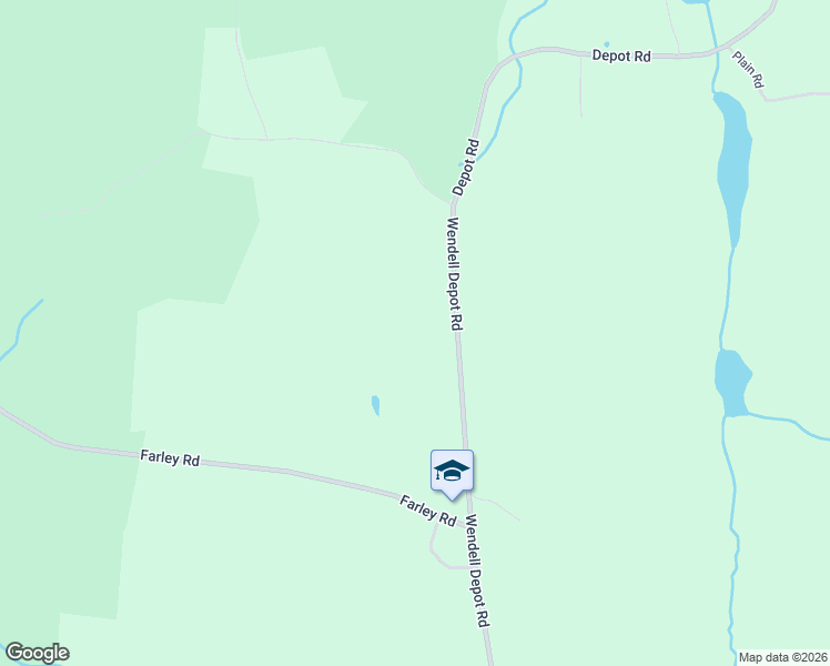 map of restaurants, bars, coffee shops, grocery stores, and more near in Wendell