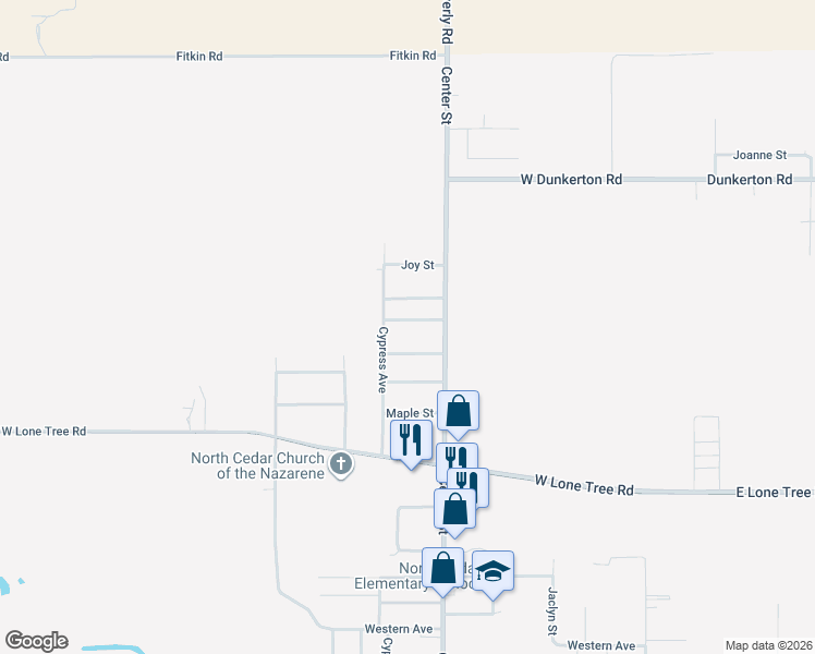 map of restaurants, bars, coffee shops, grocery stores, and more near 919 Rosewood Dr in Cedar Falls