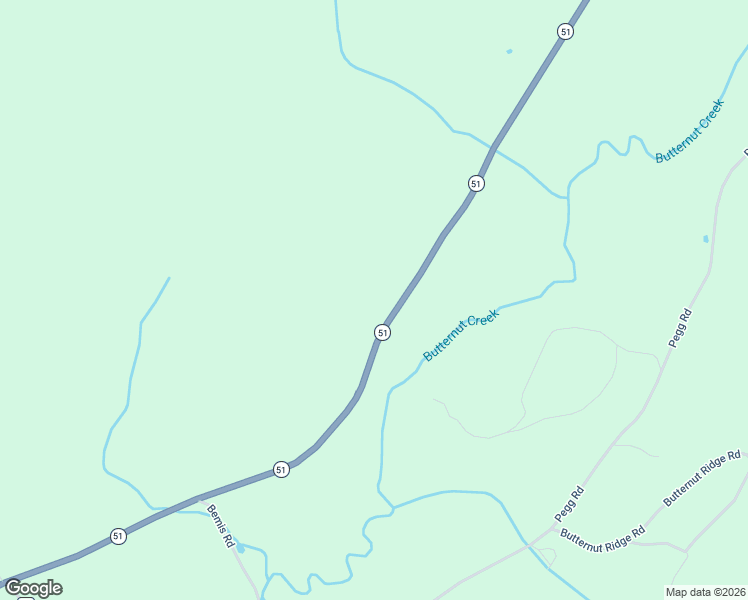 map of restaurants, bars, coffee shops, grocery stores, and more near 3135 New York 51 in Morris