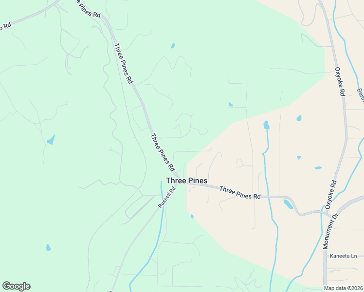 map of restaurants, bars, coffee shops, grocery stores, and more near 887 Three Pines Road in Grants Pass