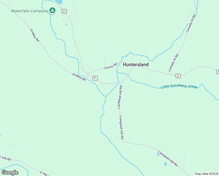 map of restaurants, bars, coffee shops, grocery stores, and more near 1451 Huntersland Road in Middleburgh