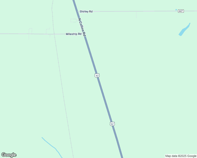 map of restaurants, bars, coffee shops, grocery stores, and more near 11479 U.S. 62 in North Collins