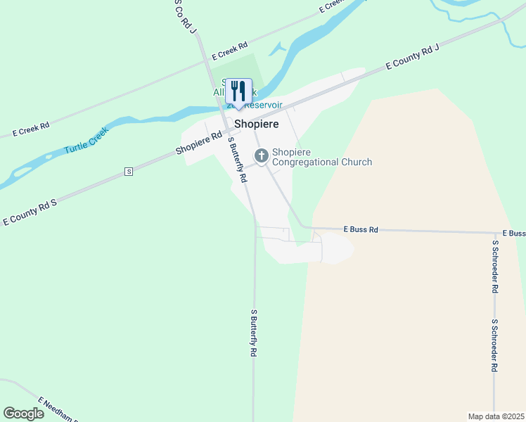 map of restaurants, bars, coffee shops, grocery stores, and more near 6219 South Us Highway 51 in Janesville