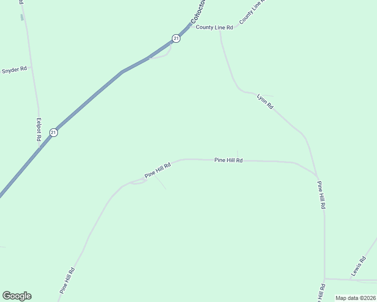 map of restaurants, bars, coffee shops, grocery stores, and more near 4711 Pine Hill Road in Cohocton