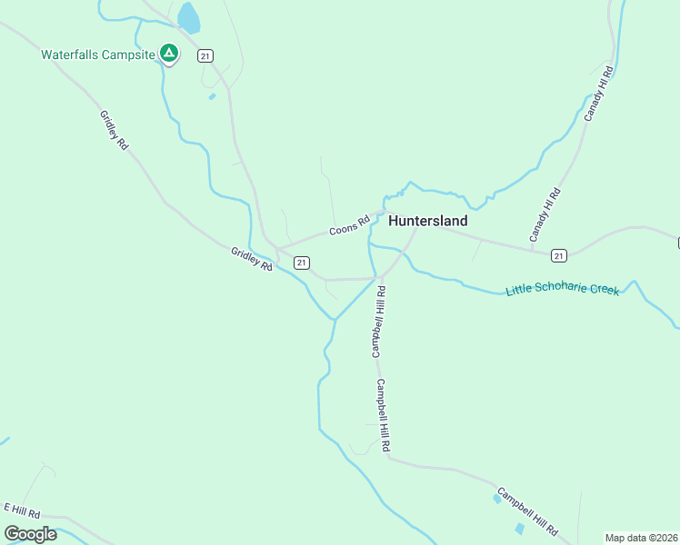 map of restaurants, bars, coffee shops, grocery stores, and more near 1451 Huntersland Road in Middleburgh