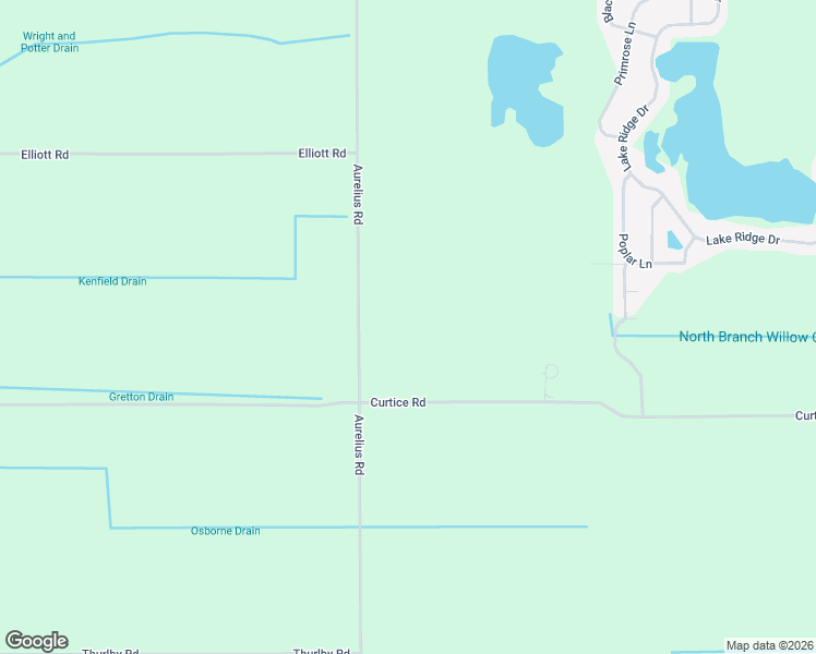 map of restaurants, bars, coffee shops, grocery stores, and more near 389 South Aurelius Road in Mason