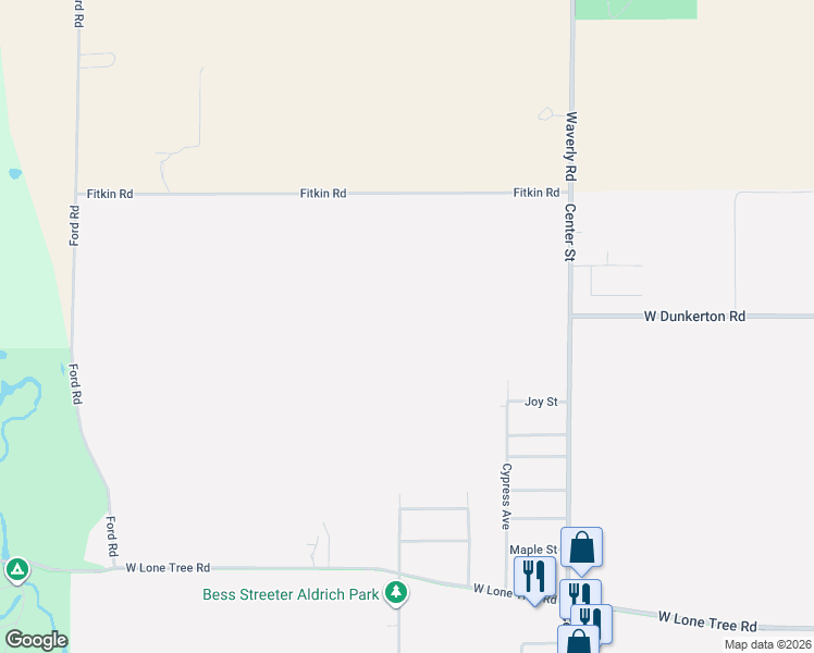map of restaurants, bars, coffee shops, grocery stores, and more near in Cedar Falls