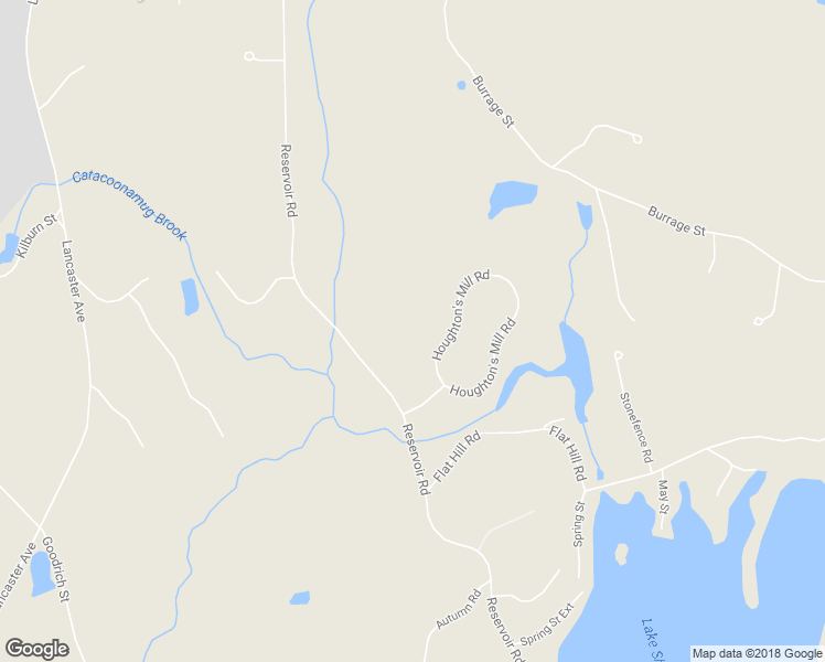 map of restaurants, bars, coffee shops, grocery stores, and more near 192 Houghton's Mill Road in Lunenburg