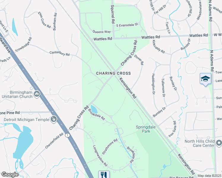 4805 Charing Cross Road, Bloomfield Hills MI Walk Score