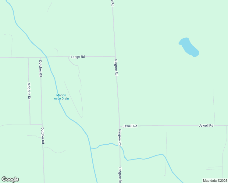 map of restaurants, bars, coffee shops, grocery stores, and more near 1744 Pingree Road in Howell