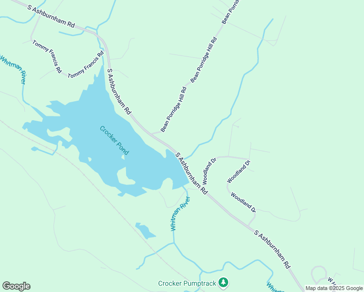 map of restaurants, bars, coffee shops, grocery stores, and more near 111 South Ashburnham Road in Westminster