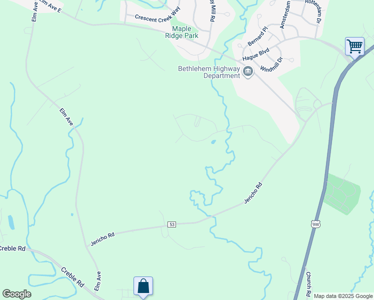 map of restaurants, bars, coffee shops, grocery stores, and more near 102 Bridle Path in Selkirk