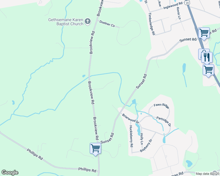 map of restaurants, bars, coffee shops, grocery stores, and more near 1334 Ray Road in Castleton-on-Hudson