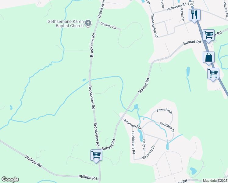 map of restaurants, bars, coffee shops, grocery stores, and more near 1334 Ray Road in Castleton-on-Hudson