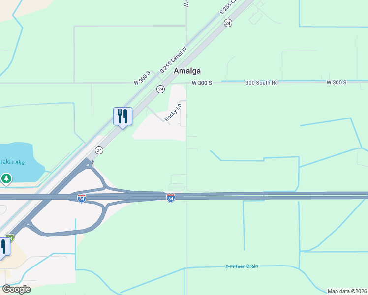 map of restaurants, bars, coffee shops, grocery stores, and more near 335-343 South 300 West in Rupert