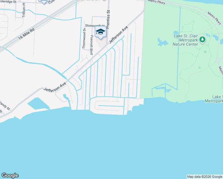 map of restaurants, bars, coffee shops, grocery stores, and more near 37894 Villa Mar Street in Harrison Township