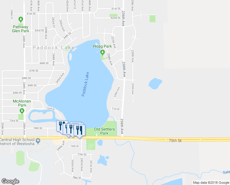 map of restaurants, bars, coffee shops, grocery stores, and more near 6928 238th Avenue in Salem