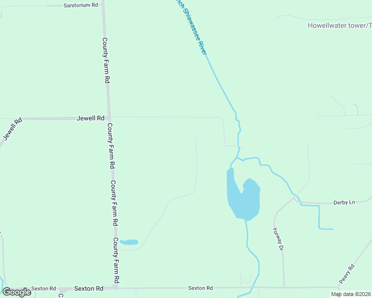 map of restaurants, bars, coffee shops, grocery stores, and more near 1828 Hidden Valley in Howell