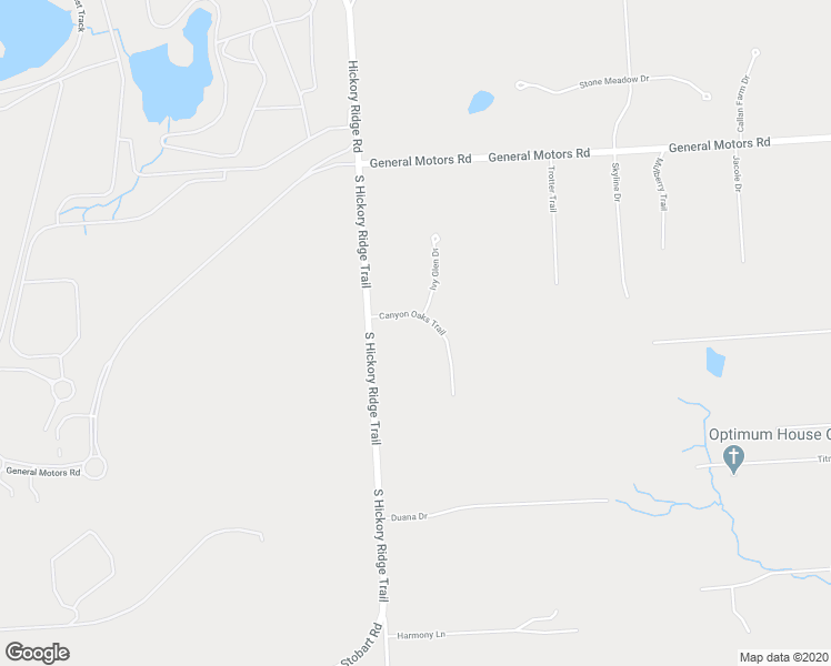 map of restaurants, bars, coffee shops, grocery stores, and more near 3297 Canyon Oaks Trail in Milford Charter Township