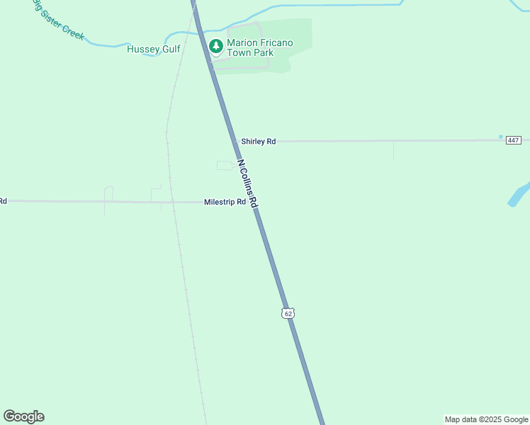 map of restaurants, bars, coffee shops, grocery stores, and more near 11479 U.S. 62 in North Collins