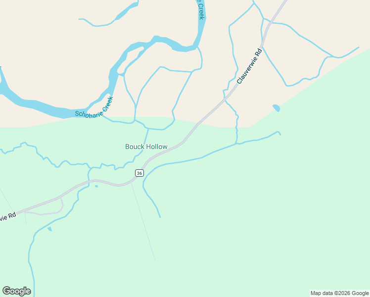 map of restaurants, bars, coffee shops, grocery stores, and more near 1214 Clauverwie Road in Middleburgh