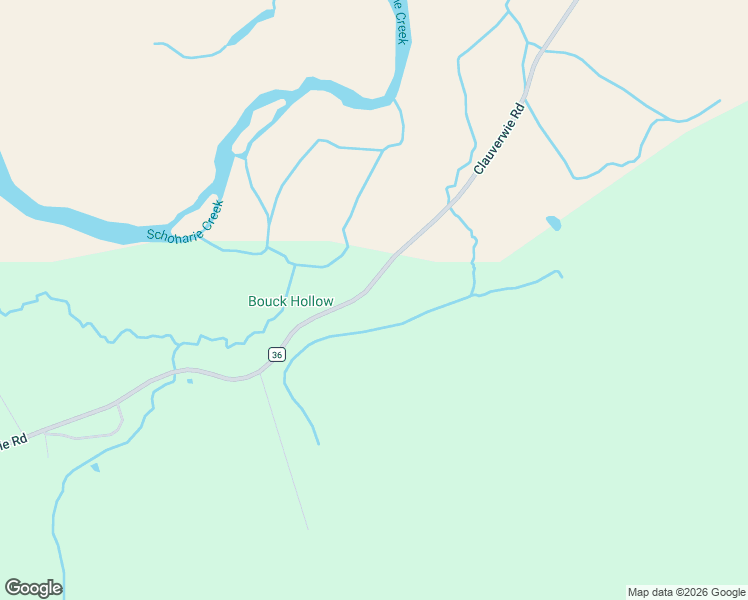 map of restaurants, bars, coffee shops, grocery stores, and more near 1214 Clauverwie Road in Middleburgh