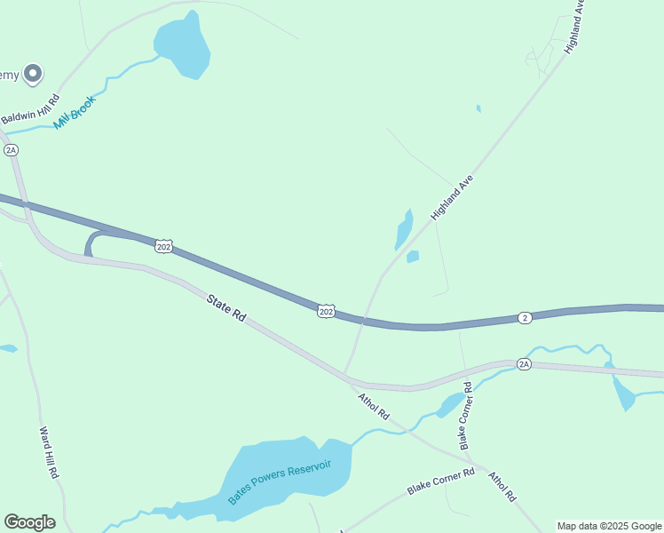 map of restaurants, bars, coffee shops, grocery stores, and more near in Phillipston