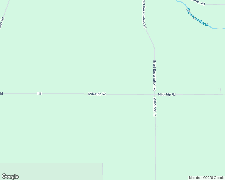 map of restaurants, bars, coffee shops, grocery stores, and more near 1826 Milestrip Road in North Collins