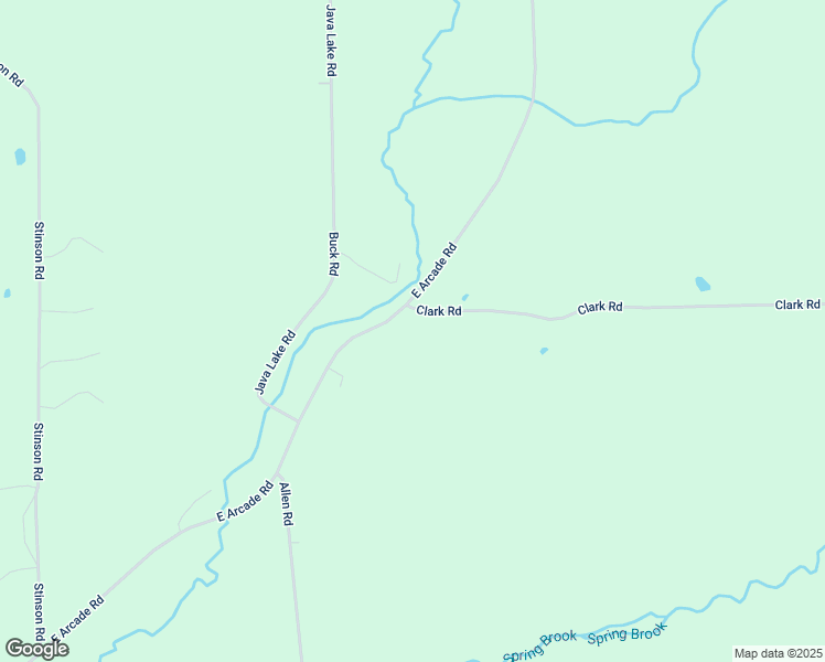 map of restaurants, bars, coffee shops, grocery stores, and more near 6735 East Arcade Road in Arcade