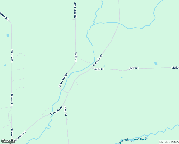 map of restaurants, bars, coffee shops, grocery stores, and more near 6735 East Arcade Road in Arcade