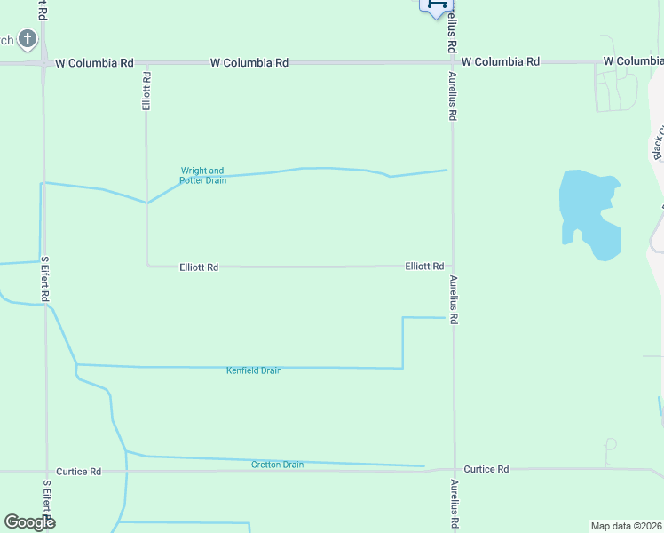 map of restaurants, bars, coffee shops, grocery stores, and more near 4680 Elliott Road in Mason