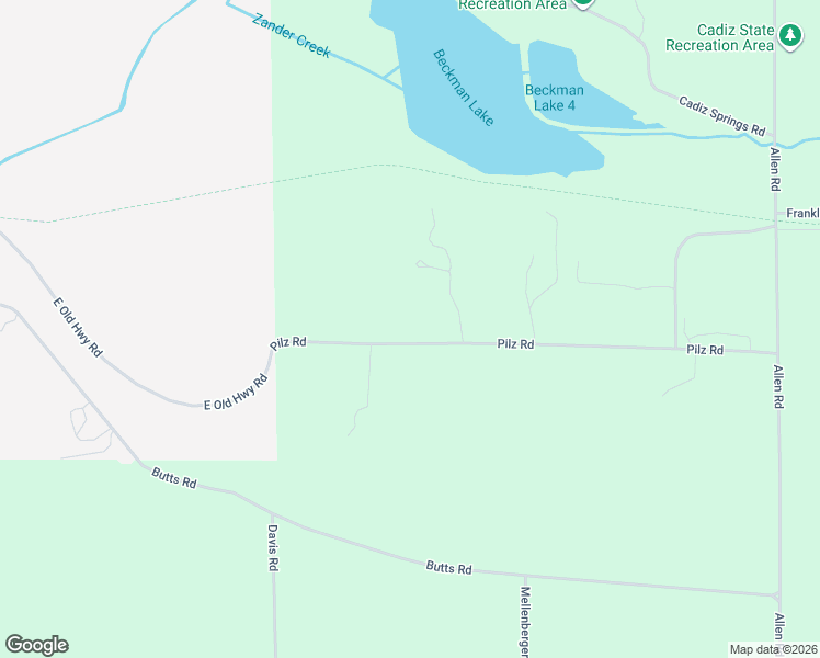 map of restaurants, bars, coffee shops, grocery stores, and more near W8394 Pilz Road in Browntown