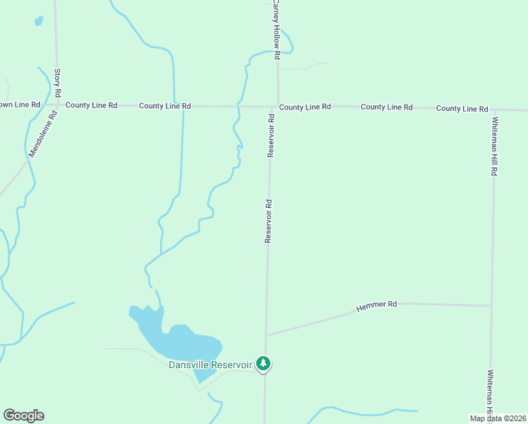 map of restaurants, bars, coffee shops, grocery stores, and more near 11797 Reservoir Road in Wayland