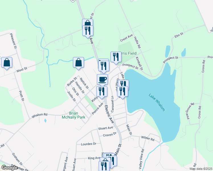 map of restaurants, bars, coffee shops, grocery stores, and more near 24 Carousel Lane in Lunenburg