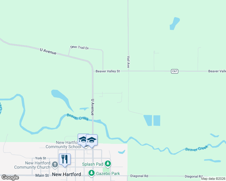 map of restaurants, bars, coffee shops, grocery stores, and more near in New Hartford