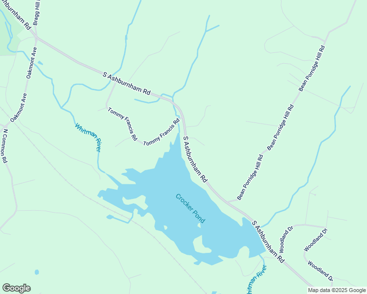 map of restaurants, bars, coffee shops, grocery stores, and more near 164 South Ashburnham Road in Westminster