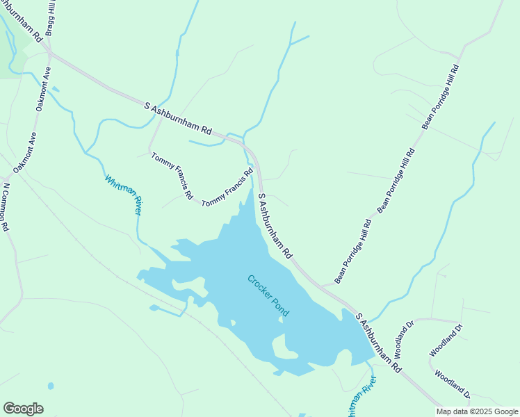 map of restaurants, bars, coffee shops, grocery stores, and more near 164 South Ashburnham Road in Westminster