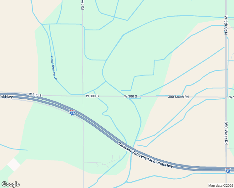 map of restaurants, bars, coffee shops, grocery stores, and more near 853-949 West 300 South in Heyburn