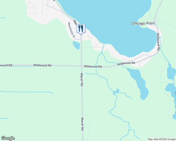 map of restaurants, bars, coffee shops, grocery stores, and more near 11437 Wildwood Road in Shelbyville