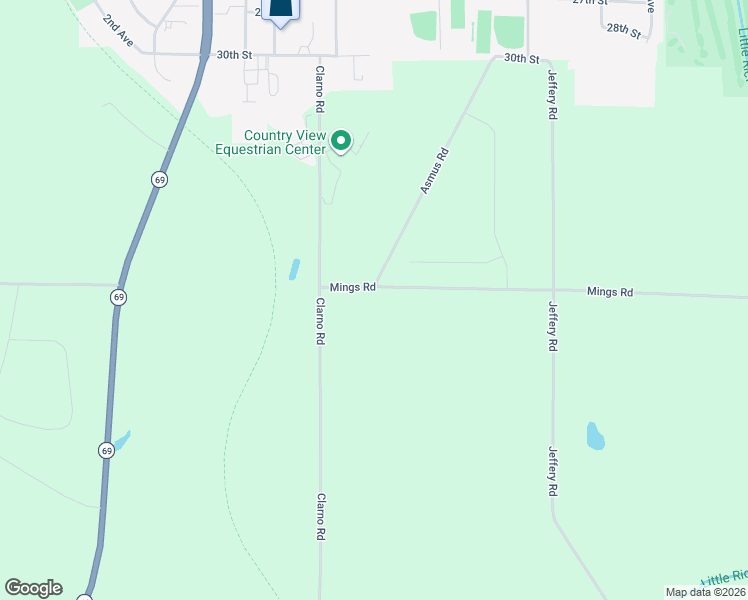 map of restaurants, bars, coffee shops, grocery stores, and more near W5759 Mings Road in Monroe