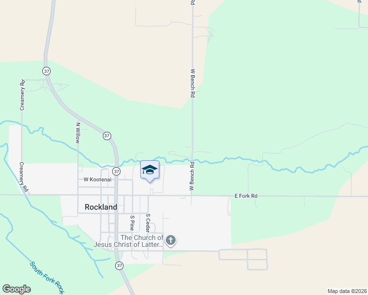 map of restaurants, bars, coffee shops, grocery stores, and more near 4278 West Bench Road in American Falls