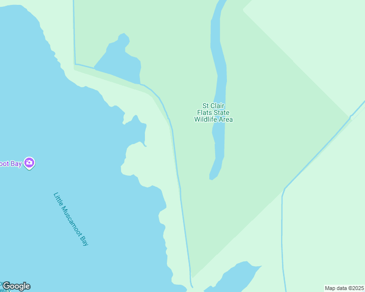 map of restaurants, bars, coffee shops, grocery stores, and more near in Harsens Island
