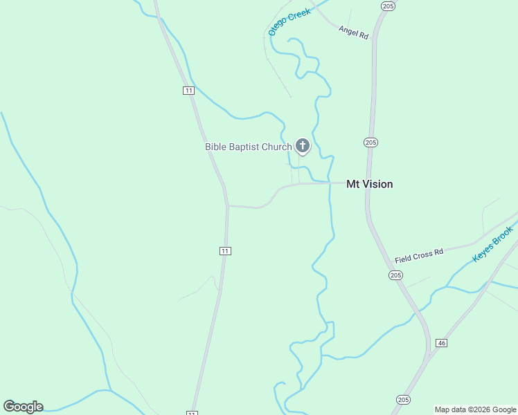 map of restaurants, bars, coffee shops, grocery stores, and more near 105 Mill Street in Mount Vision