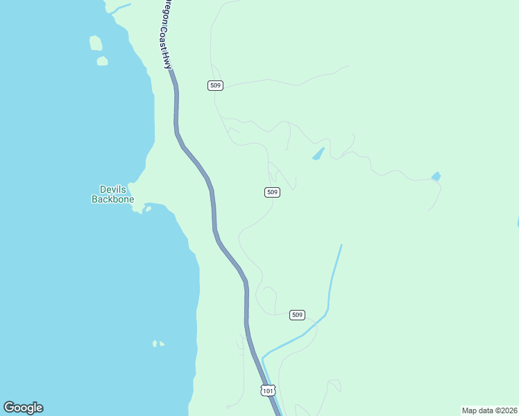 map of restaurants, bars, coffee shops, grocery stores, and more near 35606 Coy Creek Road in Gold Beach