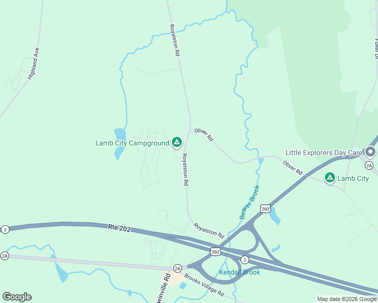 map of restaurants, bars, coffee shops, grocery stores, and more near 100 Royalston Road in Phillipston