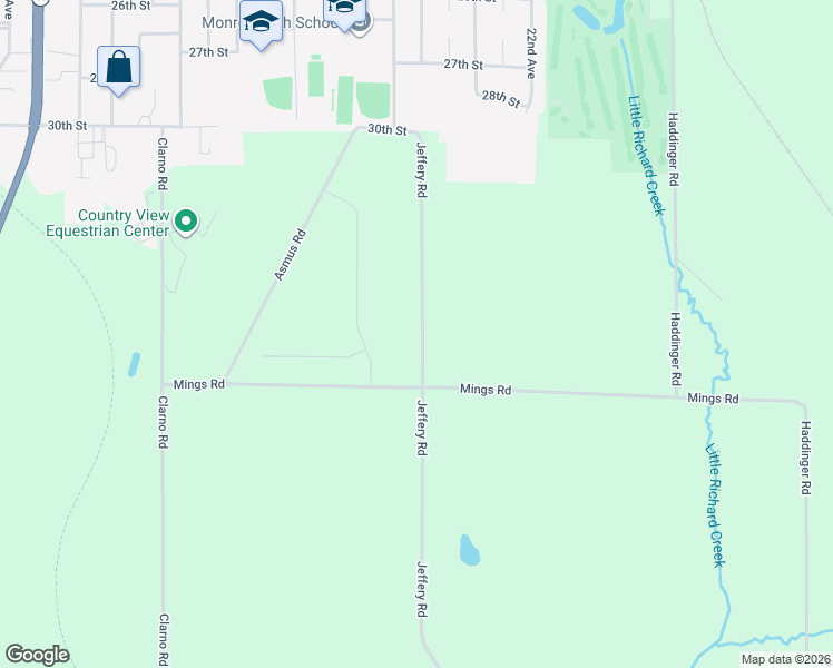 map of restaurants, bars, coffee shops, grocery stores, and more near in Monroe