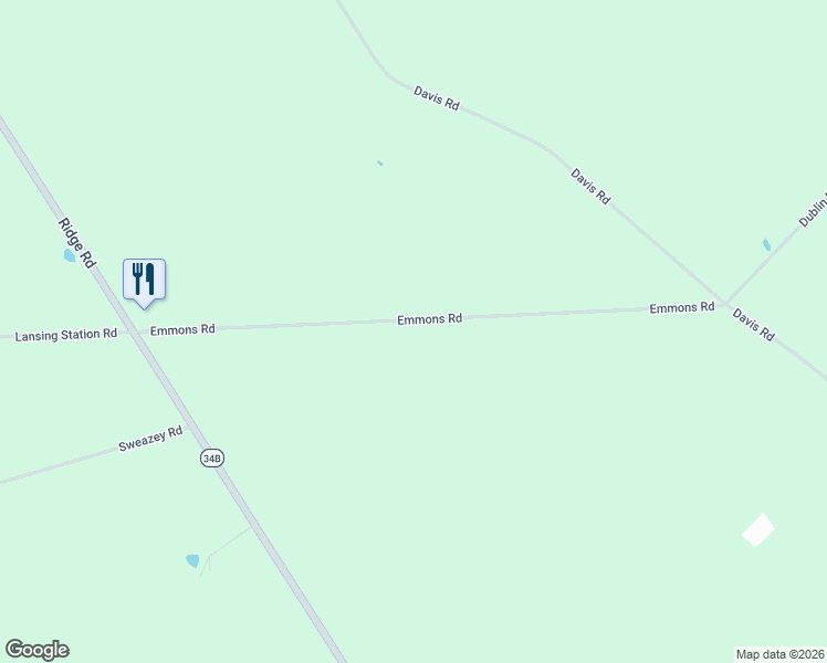 map of restaurants, bars, coffee shops, grocery stores, and more near 113 Emmons Rd in Lansing