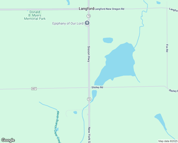 map of restaurants, bars, coffee shops, grocery stores, and more near 11119 Sisson Highway in North Collins